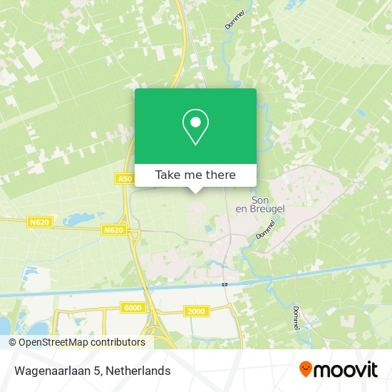 Wagenaarlaan 5 map