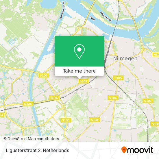 Ligusterstraat 2 map