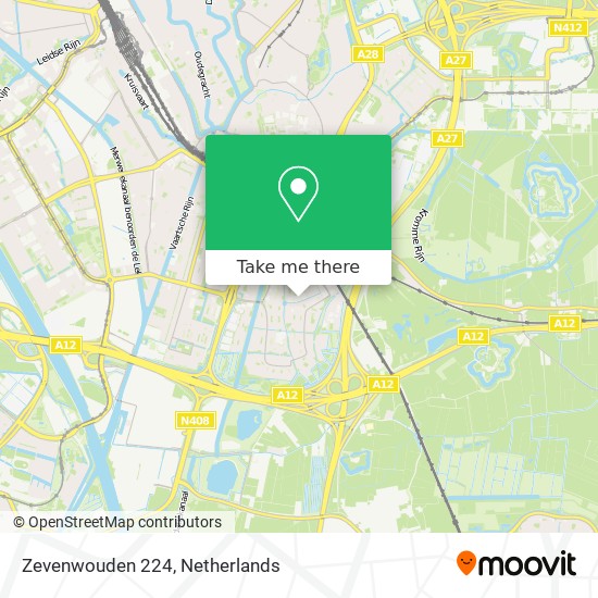 Zevenwouden 224 map