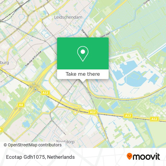 Ecotap Gdh1075 map