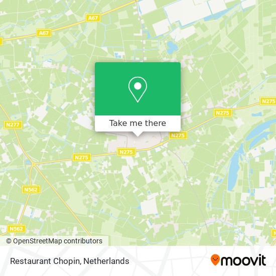 Restaurant Chopin map