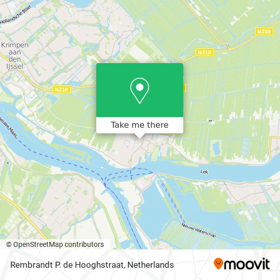 Rembrandt P. de Hooghstraat map