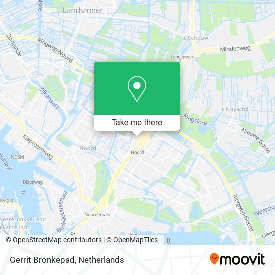 Gerrit Bronkepad map