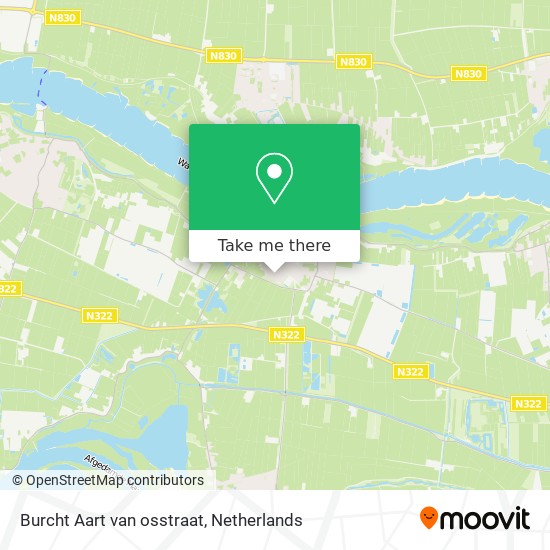 Burcht Aart van osstraat map