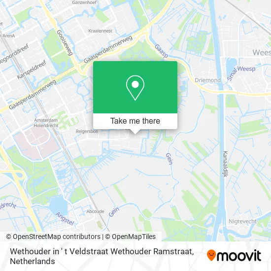 Wethouder in ' t Veldstraat Wethouder Ramstraat map