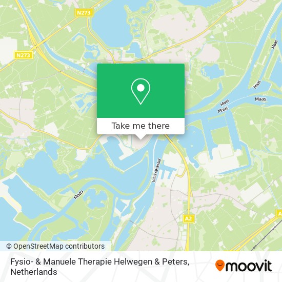 Fysio- & Manuele Therapie Helwegen & Peters map