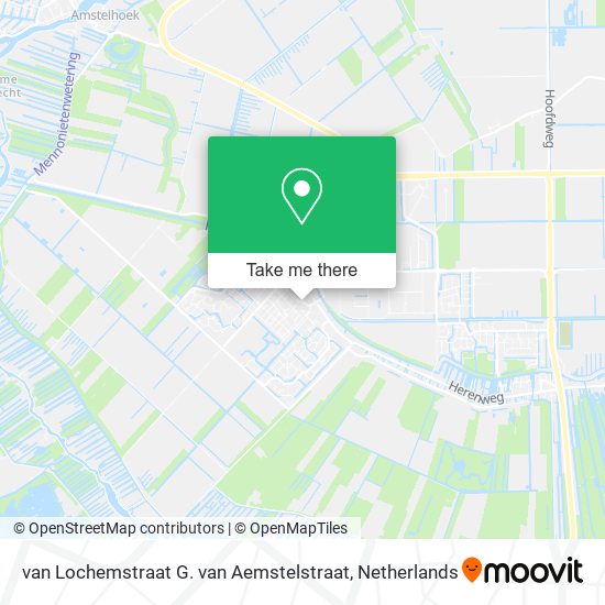 van Lochemstraat G. van Aemstelstraat map