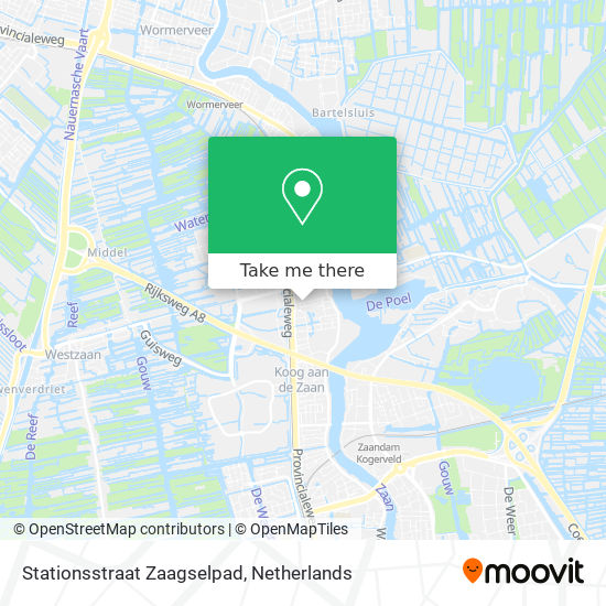 Stationsstraat Zaagselpad map