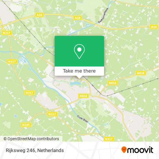 Rijksweg 246 map
