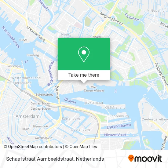 Schaafstraat Aambeeldstraat map