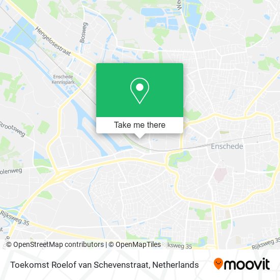 Toekomst Roelof van Schevenstraat Karte