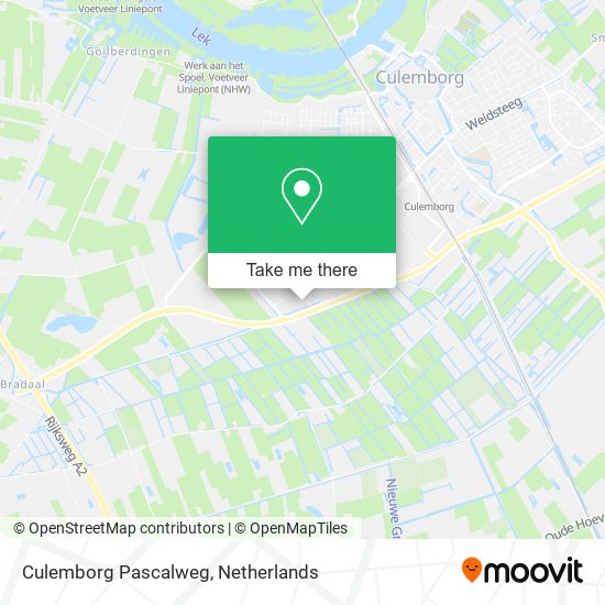 Culemborg Pascalweg map