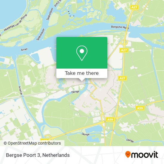 Bergse Poort 3 map