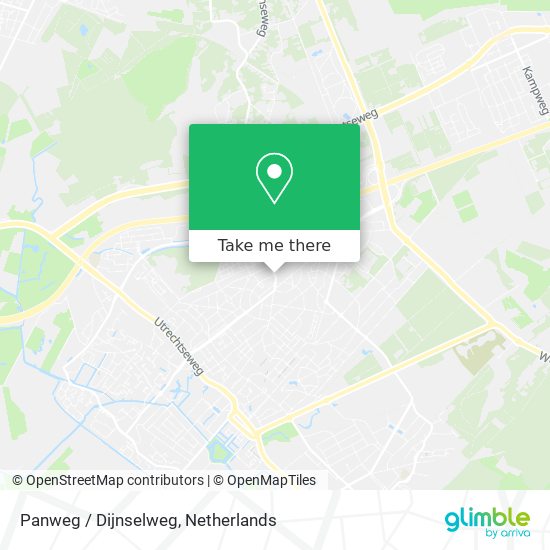 Panweg / Dijnselweg map