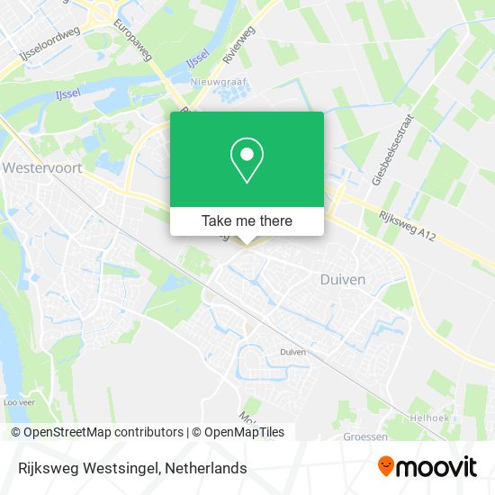 Rijksweg Westsingel map