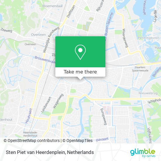 Sten Piet van Heerdenplein map