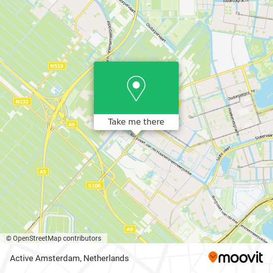 Active Amsterdam Karte