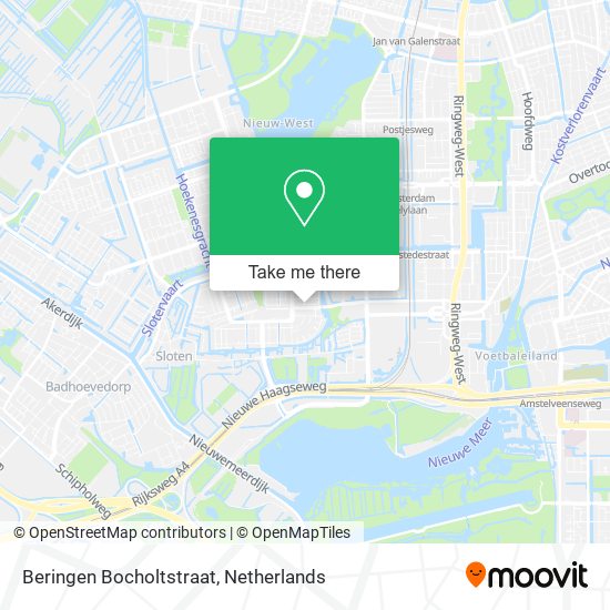 Beringen Bocholtstraat map