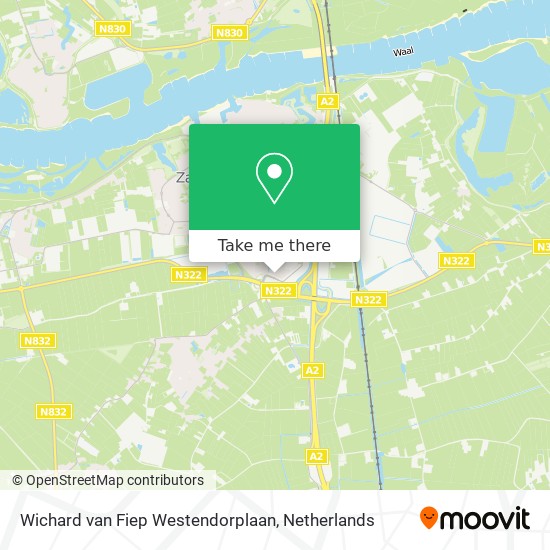 Wichard van Fiep Westendorplaan map