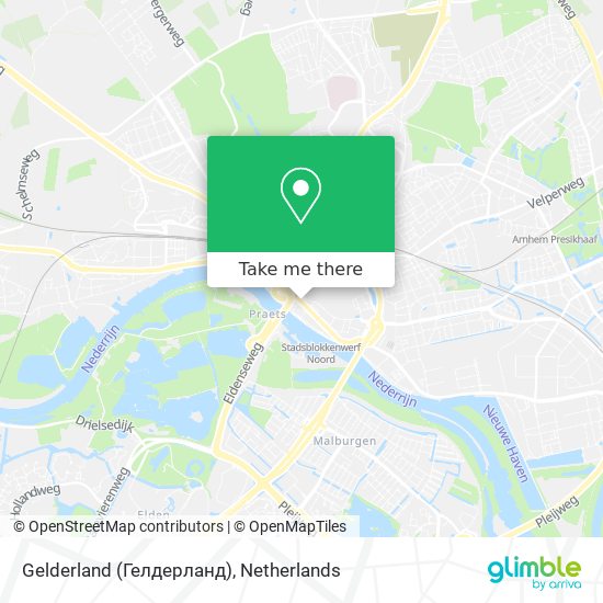 Gelderland (Гелдерланд) Karte