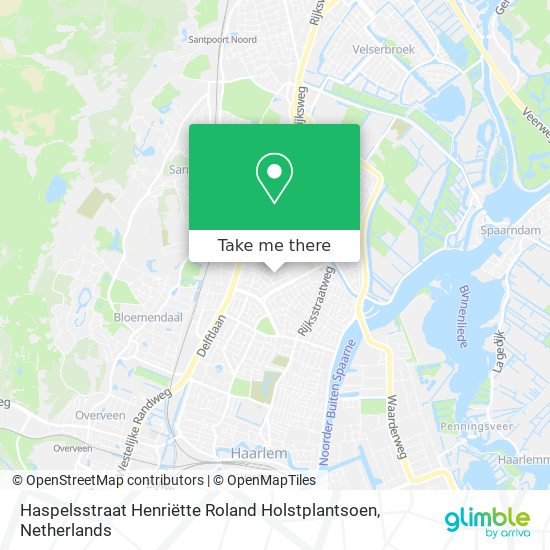 Haspelsstraat Henriëtte Roland Holstplantsoen map