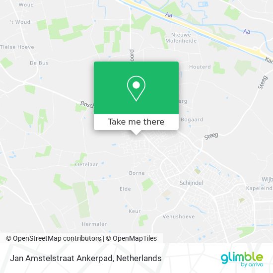 Jan Amstelstraat Ankerpad Karte