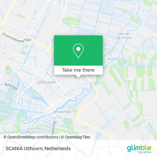 SCANIA Uithoorn map