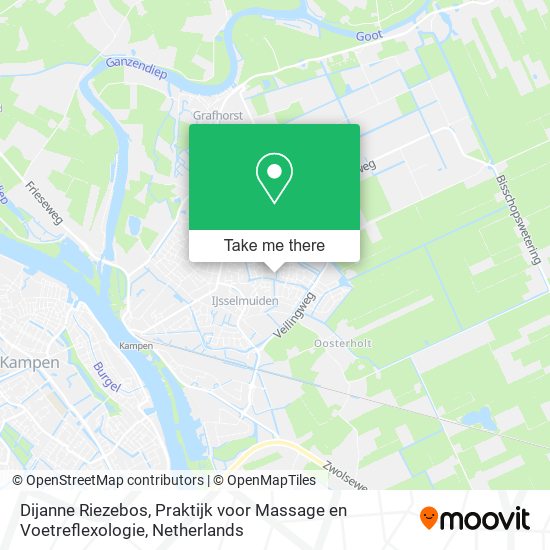 Dijanne Riezebos, Praktijk voor Massage en Voetreflexologie map