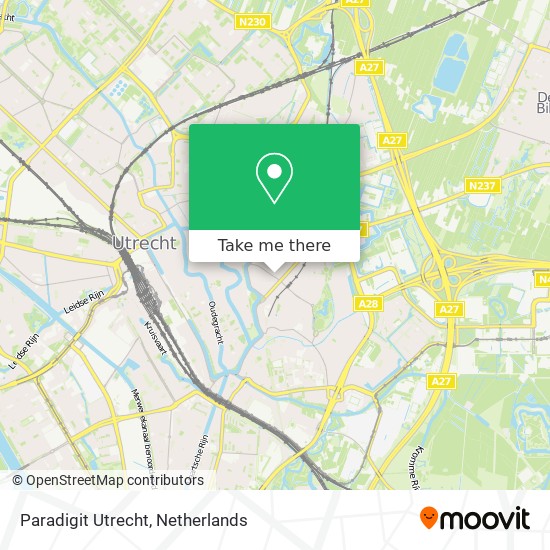 Paradigit Utrecht Karte