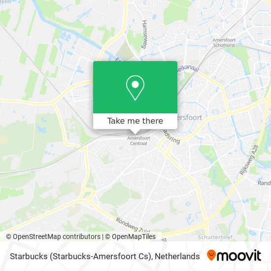 Starbucks (Starbucks-Amersfoort Cs) map