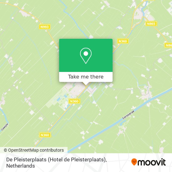 De Pleisterplaats (Hotel de Pleisterplaats) map