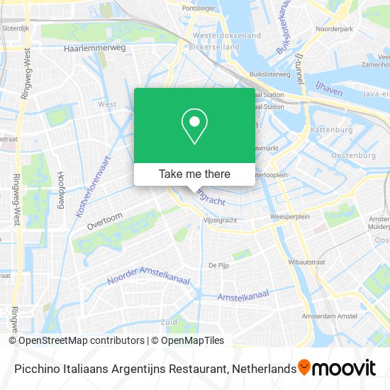 Picchino Italiaans Argentijns Restaurant Karte