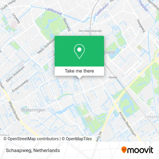 Schaapweg map