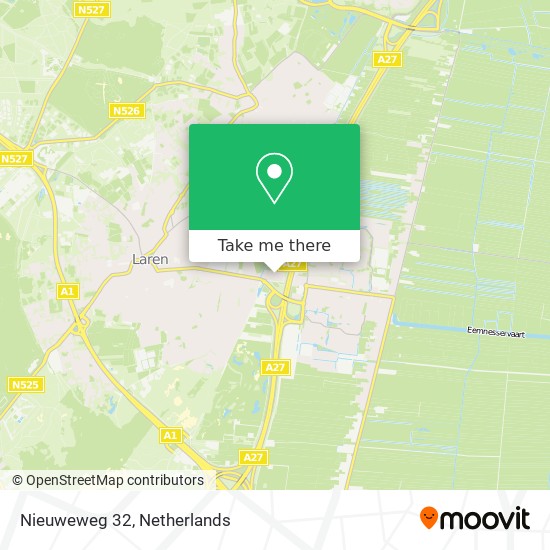 Nieuweweg 32 map