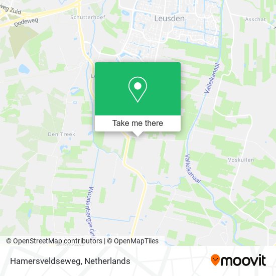 Hamersveldseweg map