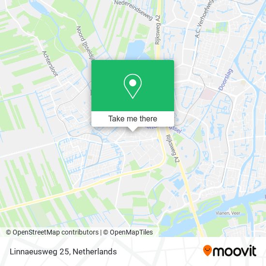 Linnaeusweg 25 map