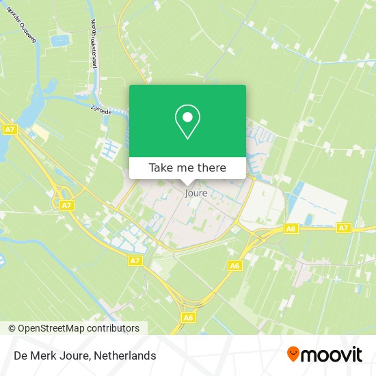 De Merk Joure map