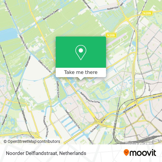 Noorder Delflandstraat map