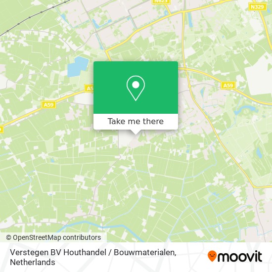 Verstegen BV Houthandel / Bouwmaterialen Karte