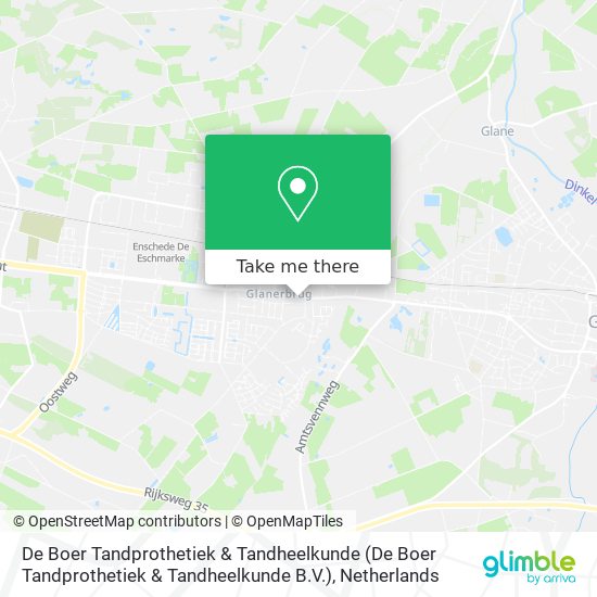 De Boer Tandprothetiek & Tandheelkunde map