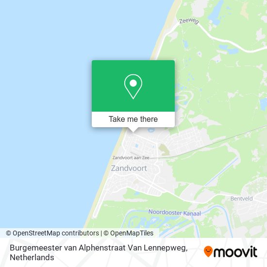 Burgemeester van Alphenstraat Van Lennepweg map