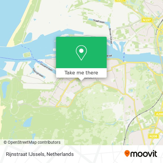 Rijnstraat IJssels map
