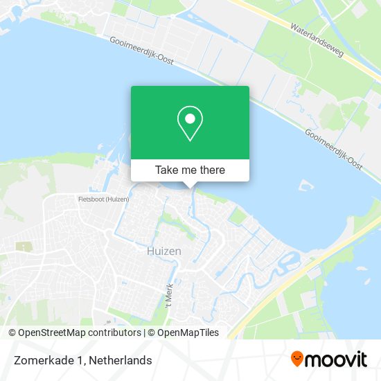 Zomerkade 1 map