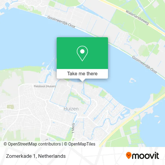 Zomerkade 1 map