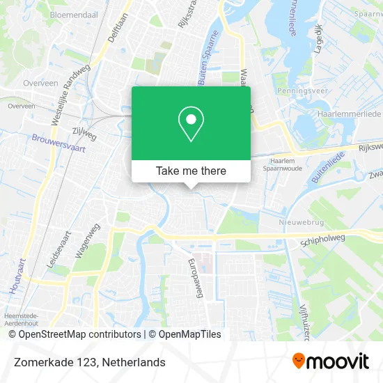 Zomerkade 123 map