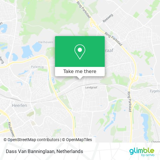 Dass Van Banninglaan map