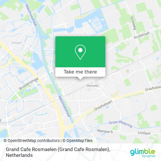 Grand Cafe Rosmaelen (Grand Cafe Rosmalen) map