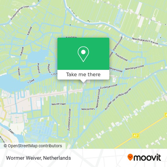 Wormer Weiver map