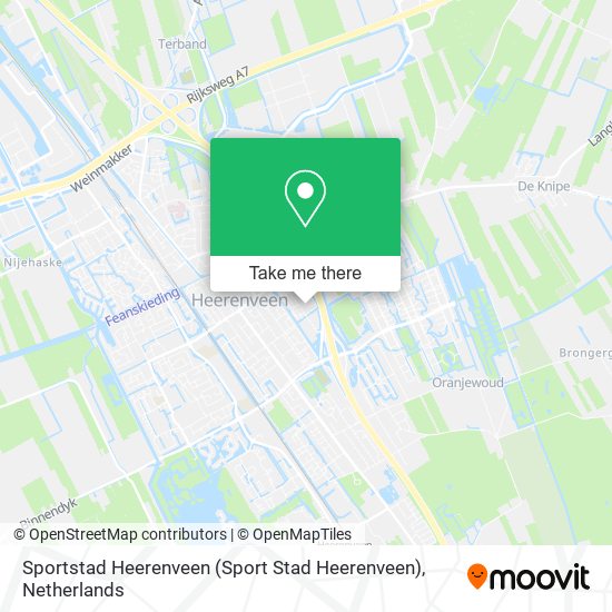 verdediging hack Op maat How to get to Sportstad Heerenveen (Sport Stad Heerenveen) by Bus or Train?