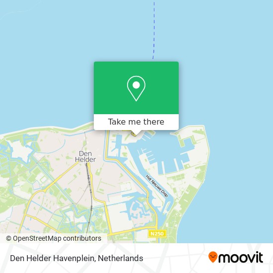 Den Helder Havenplein Karte